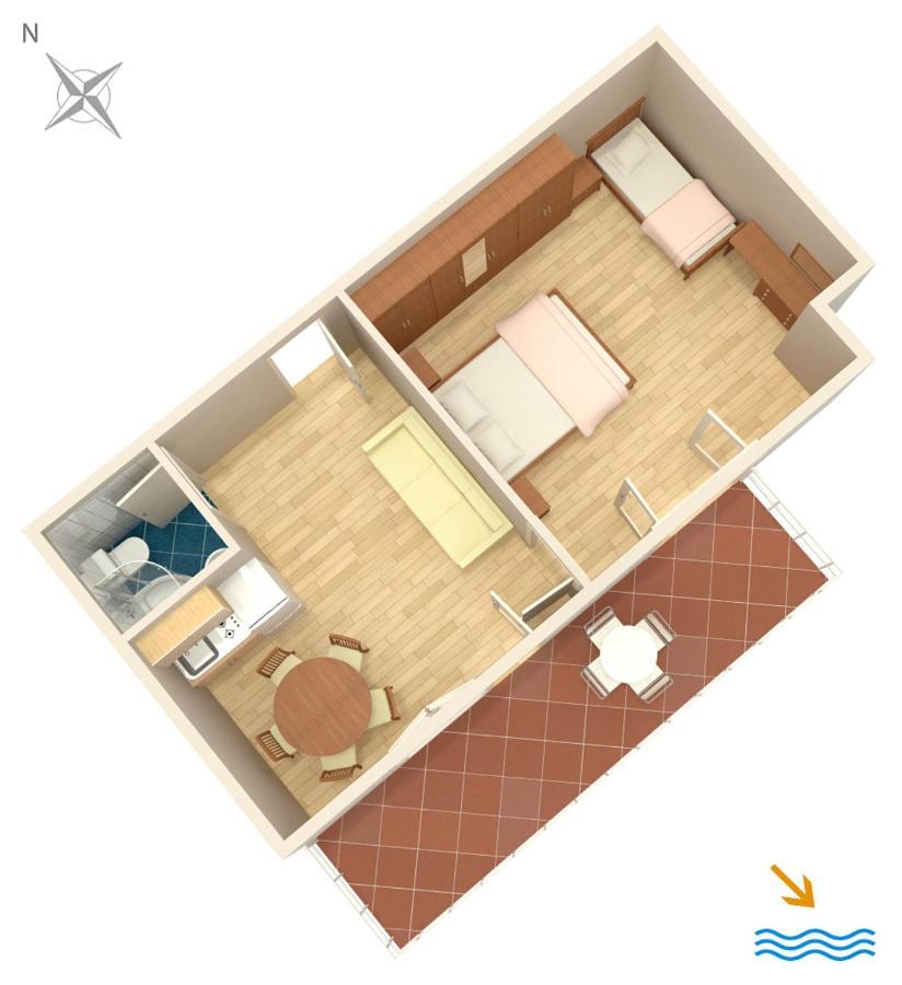 Apartments By The Sea Duce, Omis - 2731 Dugi Rat Bagian luar foto